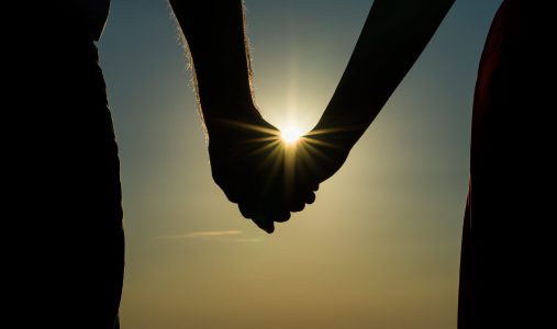 midsection-silhouette-couple-holding-hands-against-sky-sunset midsection-silhouette-couple-holding-hands-against-sky-sunset